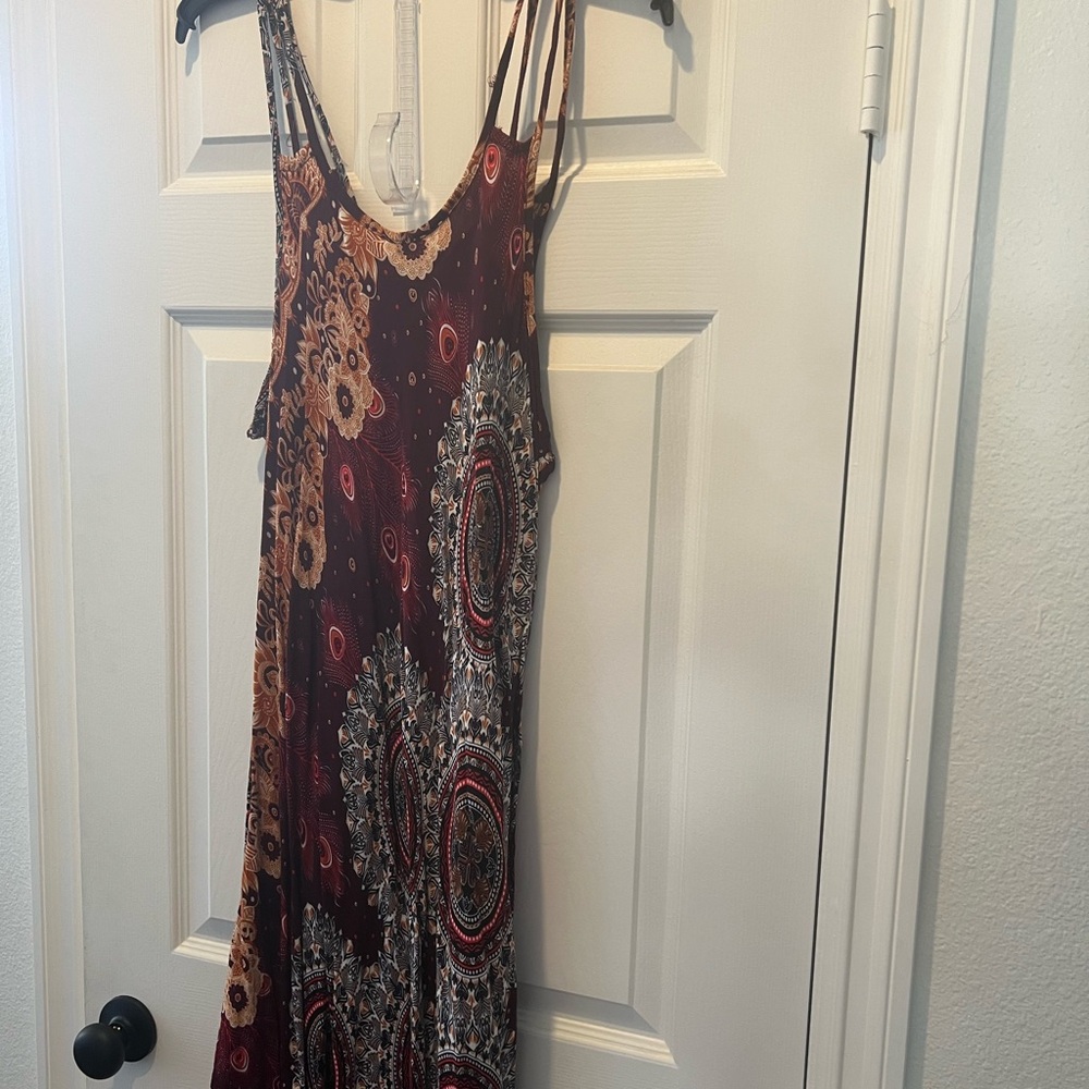 Bohemian Floral Maxi Dress